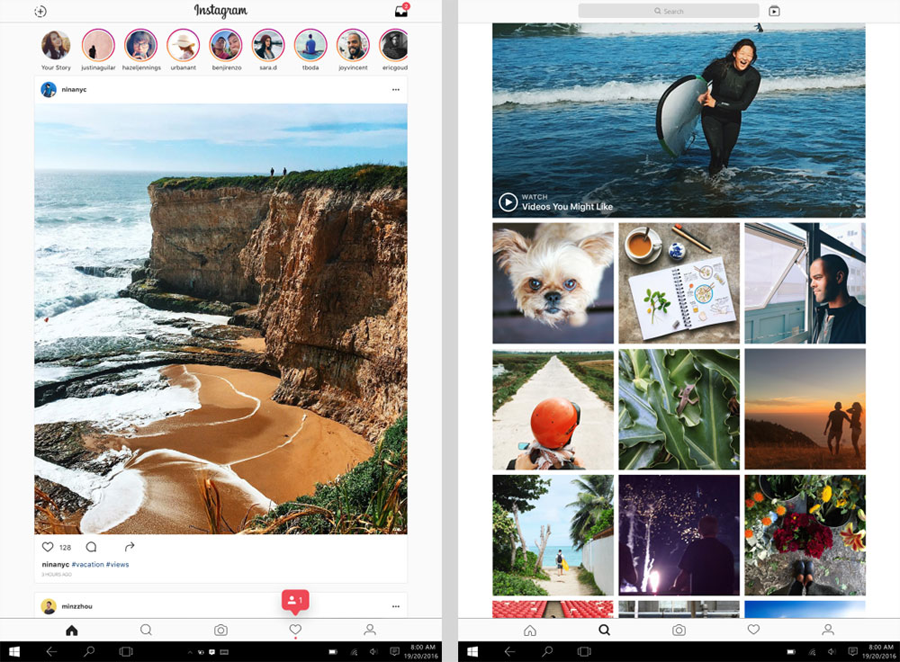 Hybrid.co.id | Aplikasi Instagram Kini Tersedia untuk Perangkat Windows 10