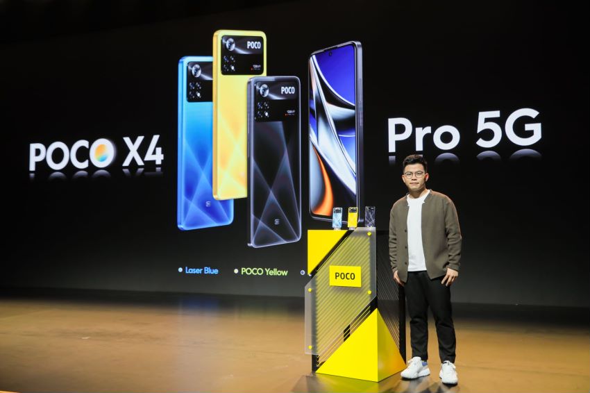 Kevin Qiu dengan POCO X4 Pro 5G