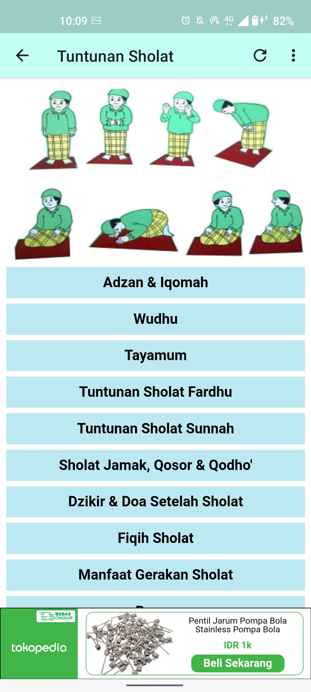 Aplikasi Ramadan Pilihan Tuntutan Sholat Lengkap