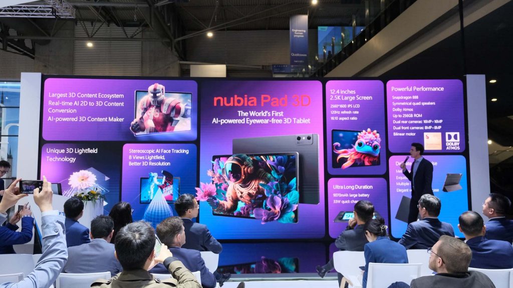 Tablet Nubia 3D dari ZTE telah resmi diluncurkan